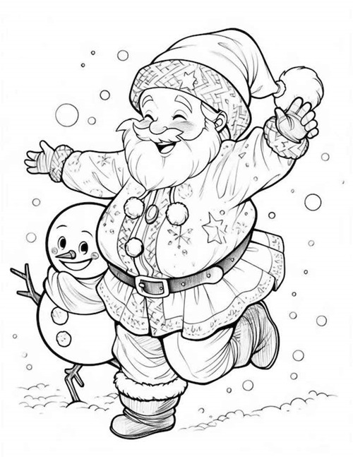 Best Christmas 2023 Coloring Pages for Instagram