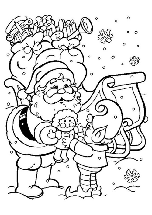 Christmas 2024 Coloring Pages Free