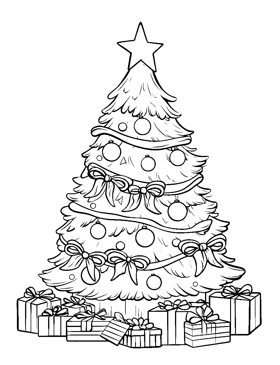 Free Christmas 2024 Coloring Pages for Kids