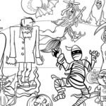 Halloween 2024 Coloring Pages