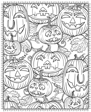 Halloween 2024 Coloring Pages Free