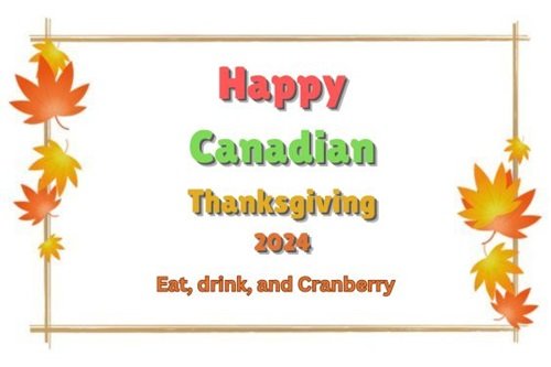 Canadian Thanksgiving 2024 Messages for Friends