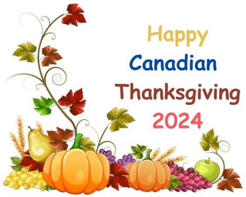 Canadian Thanksgiving 2024 Wishes To Family