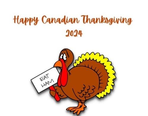 Funny Thanksgiving 2024 Canada Wishes Images