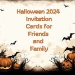 Halloween 2024 Invitation Cards