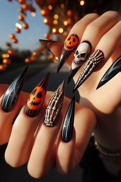 Halloween Nail Trends in 2024