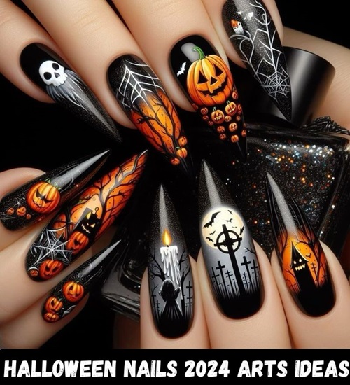 Halloween Nails 2024 Arts Ideas