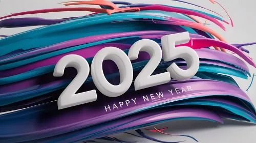 Happy New Year 2025 Wallpaper For Laptop Free