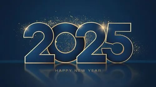 Happy New Year 2025 Wallpaper