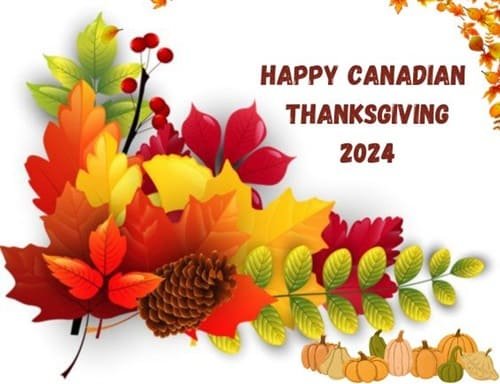 Happy Thanksgiving 2024 Canada Wishes Images