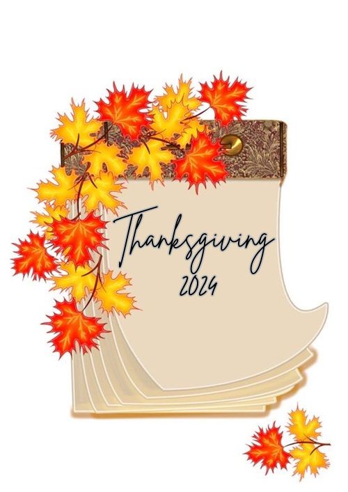 Happy Thanksgiving 2024 Clip Art Image