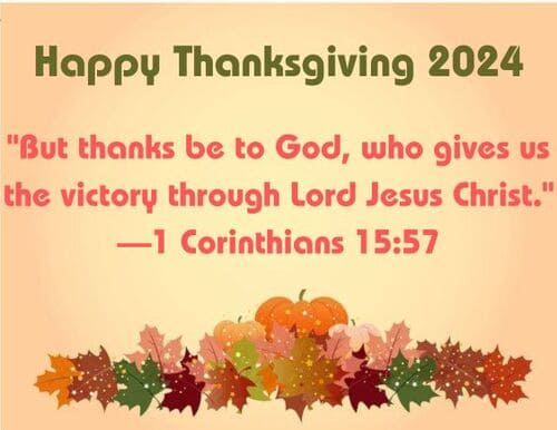 Happy Thanksgiving 2024 Religious Images for Friend