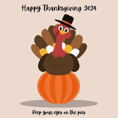 Happy Thanksgiving 2024 Turkey Clip Art Pic