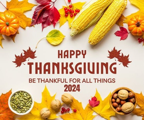 Happy Thanksgiving 2024 Wallpapers for Facebook and Instagram