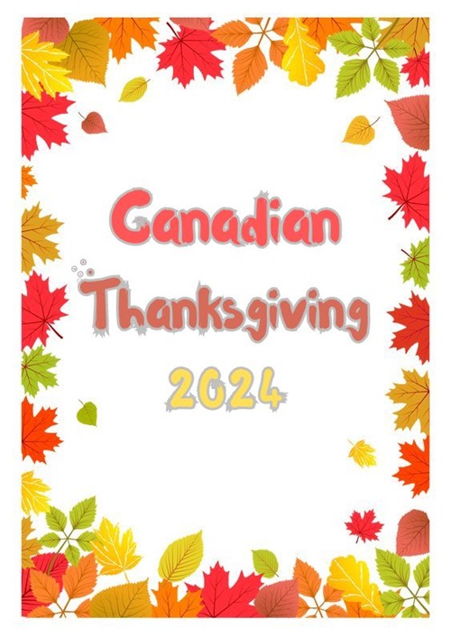 Happy Thanksgiving Canada 2024 Wallpapers for Whatsapp DP