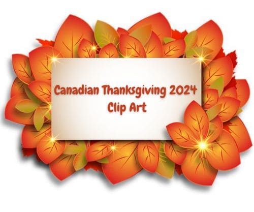 Canadian Thanksgiving 2024 Clip Art