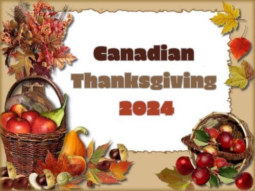 Canadian Thanksgiving 2024 Wallpaper for Facebook DP