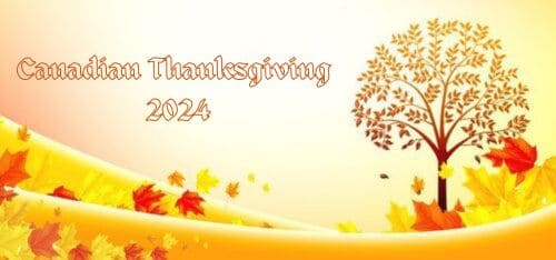 Canadian Thanksgiving 2024 Wallpaper for Facebook