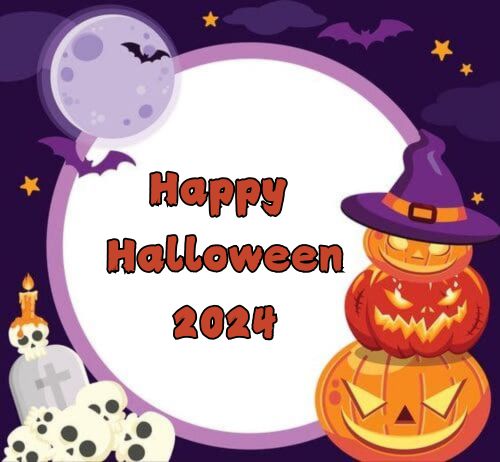 Halloween 2024 Greetings Card for Family Members