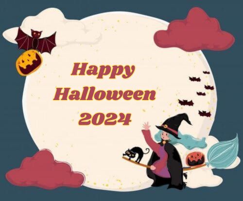 Halloween 2024 Greetings Card for Family