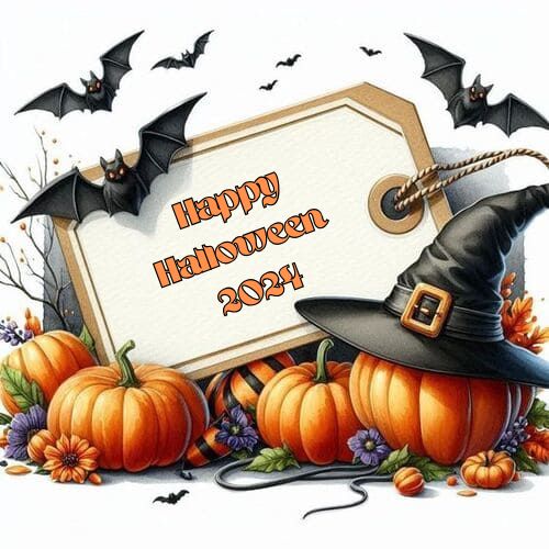 Halloween 2024 Greetings Card