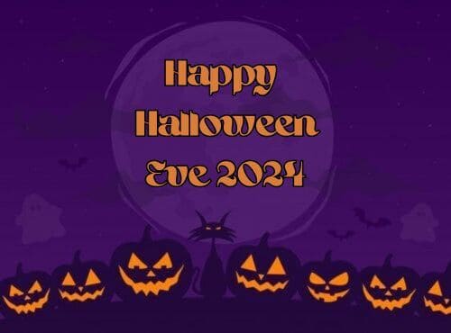 Halloween Eve 2024 Wishes Images for Instagram