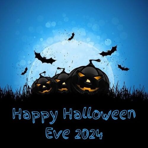 Halloween Eve 2024 Wishes Images for Social Media Sites