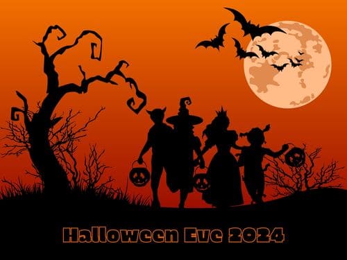 Halloween Eve 2024 Wishes Images