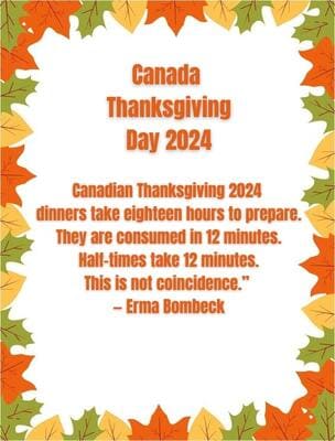 Happy Canadian Thanksgiving 2024 Quotes Images Free Download