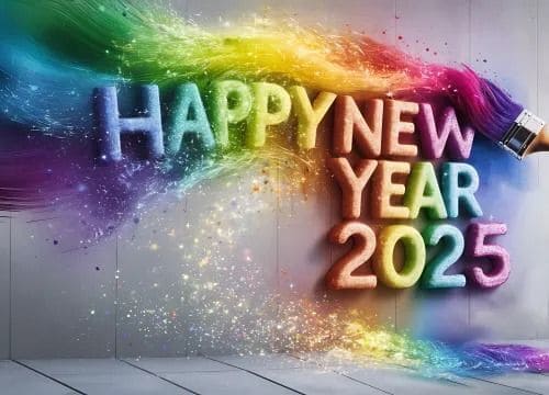 Happy New Year 2025 Wishes Images for Family free download