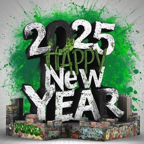 Happy New Year 2025 Wishes Images for Friends Free Download