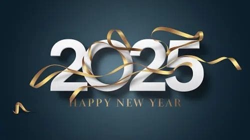 Happy New Year 2025 Wishes Images for Girlfriend