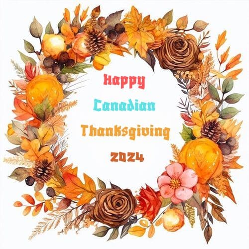 Happy Thanksgiving 2024 Canada Images for Friends