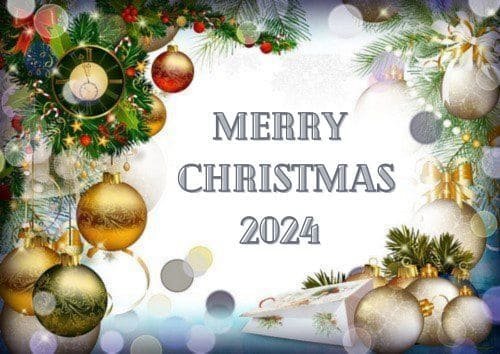 Merry Christmas 2024 Image for Friend