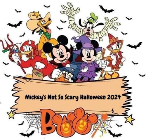 Mickey's Not So Scary Halloween 2024