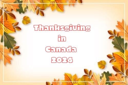 Thanksgiving in Canada 2024