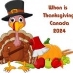 When is Thanksgiving Canada 2024