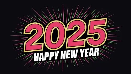 Best Happy New Year 2025 Greeting Cards for Friends