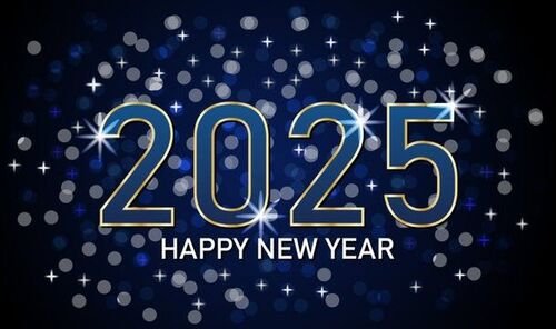 Happy New Year 2025 Facebook Cover Pictures