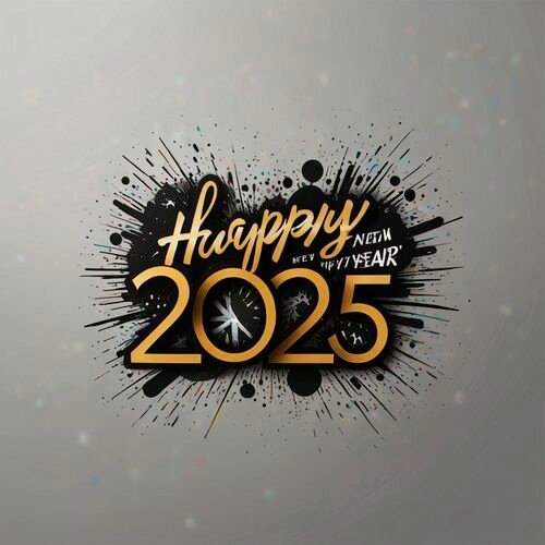 Happy New Year 2025 Wallpapers for Friends and Family Members