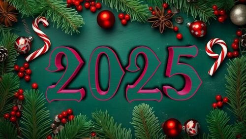 Happy New Year 2025 Wallpapers for Friends and Family