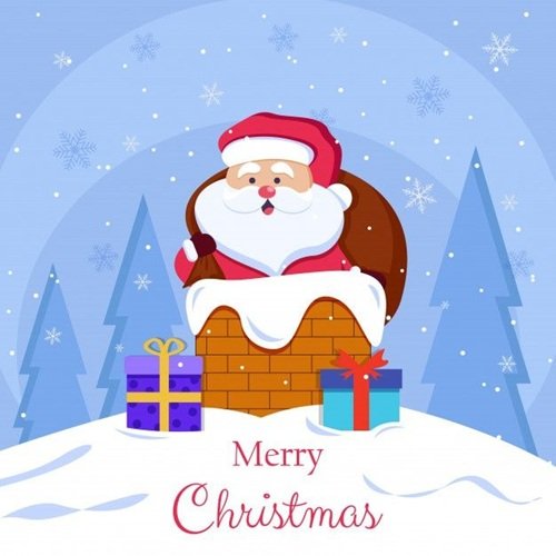 Merry Christmas Wishes Images for Instagram Feeds