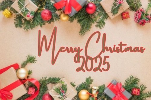 Merry Christmas and Happy New Year 2025 Photos Free