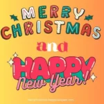 Merry Christmas and Happy New Year Images