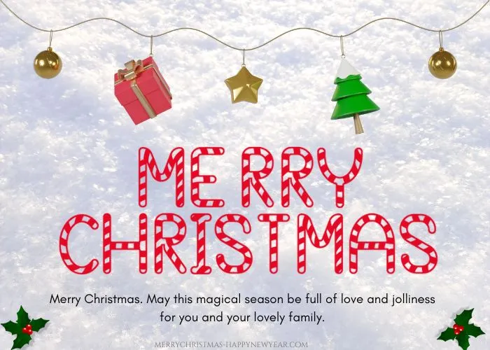 Inspirational Merry Christmas Greetings