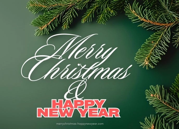 Merry Christmas and Happy New Year Wishes for Family