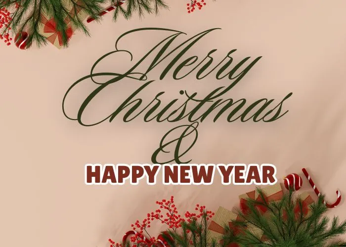 Merry Christmas and Happy New Year Wishes for Friends