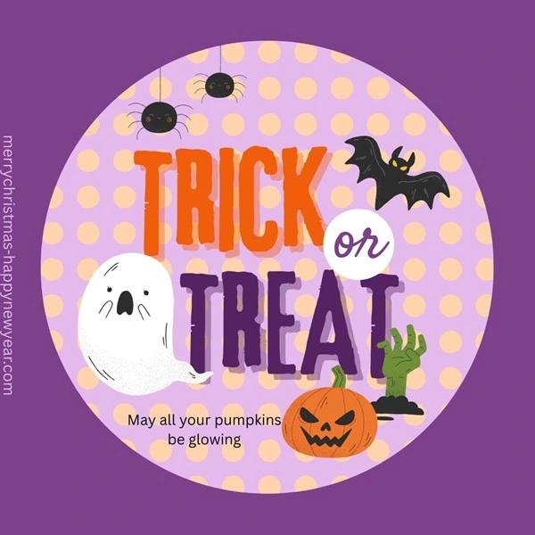 Funny Halloween Trick or Treat Wishes