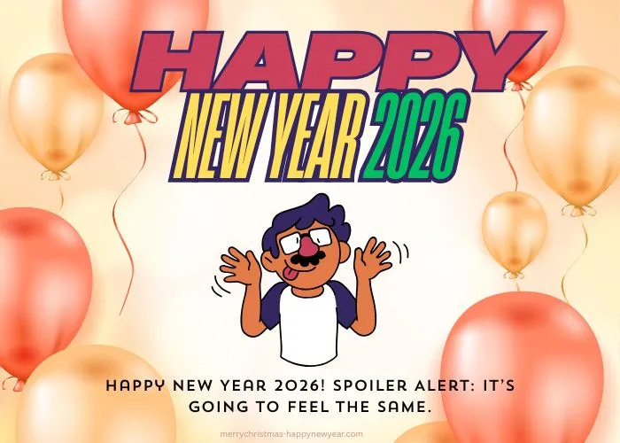 Funny Happy New Year 2026 Images