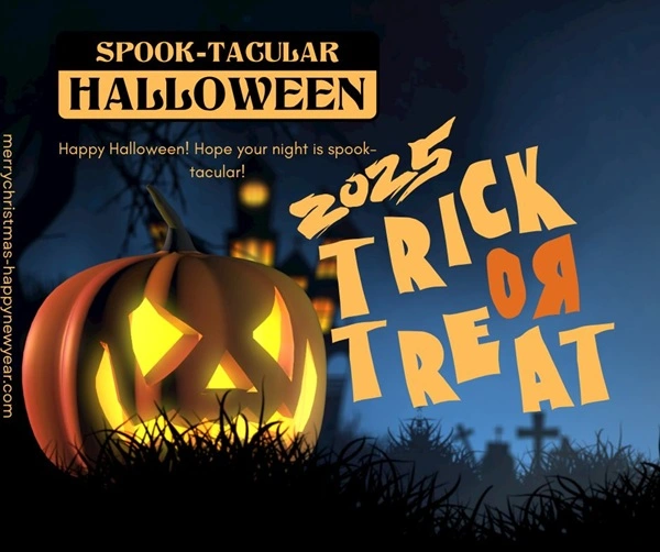 Happy Halloween 2025 Card Wishes Happy Halloween 2025 Card Wishes